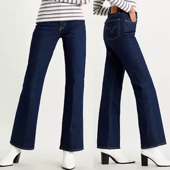 levis ribcage bootcut jeans